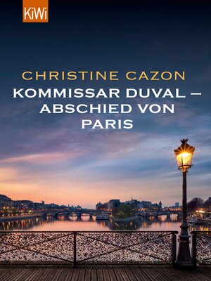 cover image of Kommissar Duval – Abschied von Paris
